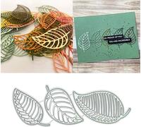 Leaf Vein Cutting Machine Cutting Stencil Embossing Stencils for Scrapbooking Card Making Album Decoration Picture Frame Scrapbooking Cutting Dies