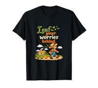 Leaf Your Worries Behind Plant Parent Cottagecore T-Shirt