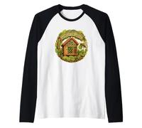 LEAFCUTTER Lodge Solitary Bee Nest Garden Habitat Raglan Baseball Tee