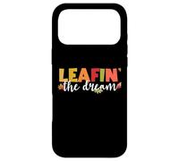 Leafin' The Dream Fall Season Leaves Foliage Leaf Peeper Case for iPhone 17 Pro Max