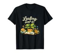 Leafing Over it Plant Parent Cottagecore Design T-Shirt