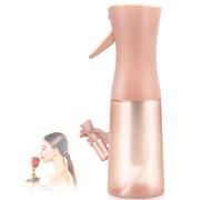 Leaflai Empty Spray bottles, Spray Water Bottle Fine Mist Refillable, Continuous Spray Bottle for Hair, Skin Care, Showering Pets, Plants, travel, Cleaning and Ironing 6.8 Ounce (Brown)