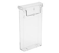 Leaflet Holder with Lid for Car Window, DIN Long Format