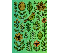 Leafsong Notebook: Leafsong Notebook: Leafsong Notebook Green - 110 lined pages, 6 x 9 in (15 x 23 cm). Perfect for notes, journaling & ideas. Nature inspired design for writers, students & dreamers.