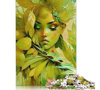 Leafy Fae Jigsaw Puzzles Puzzle for Adults Kids. 1000 Pieces Impossible Challenge Toy Educational Game Home Decoration for Adults& Kids Age 14 Years Up 1000pcs (38x26cm)