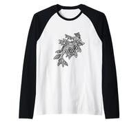 Leafy Sea Dragon Ocean Animal Marine Life Lover Raglan Baseball Tee