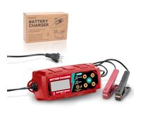 leagend Battery Charger 12V 5A 8-Step Smart Trickle Charger - Battery Tester, High/Low Temp Compensation & Unattended Mode, Compatible with All 12V Lead-Acid Batteries (1.2-160Ah)