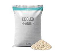 Leagrams Kibbled Peanuts Wild Bird Food Refill, 8L Easy-Pour Bag - Quick Energy for Active Birds