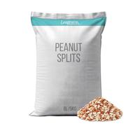 Leagrams Peanut Splits Wild Bird Food Refill, 8L Easy-Pour Bag - High Energy Garden Bird Treat