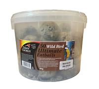 Leagrams Ultimate Fat Balls (50 Tub) - High Energy Wild Bird Food