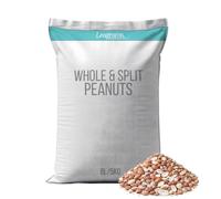 Leagrams Wild Bird Peanuts Refill, 8L Easy-Pour Bag - Varied Energy Feed for Garden Birds