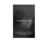 Leaguae Cigarettes Poster After Sex Music Vintage Album Music Posters for Room Aesthetic Canvas Wall Art Bedroom Decor16x24inch(40x60cm)