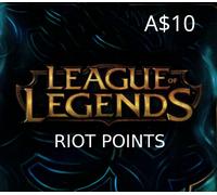League of Legends 10 AUD Prepaid RP Card OCE