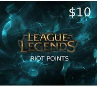 League of Legends 10 USD Prepaid RP Card US