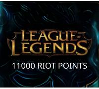League of Legends 11000 RP Prepaid Card EU