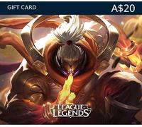 League of Legends 20 AUD Prepaid RP Card OCE