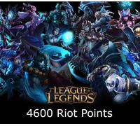 League of Legends 4600 RP Prepaid Card NZ