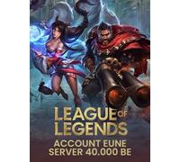 League of Legends Account 40.000 BE EUNE server (PC) - League of Legends Account - GLOBAL