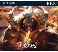 League of Legends BRL 20 Prepaid RP Card BR