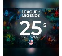 League of Legends Gift Card 25 USD Key - UNITED STATES