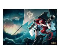 League Of Legends Miss Fortune Framed Poster League Of Legends Multicolor