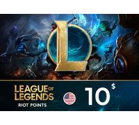 League of Legends Riot Points 10 USD Key - NORTH AMERICA