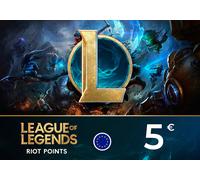 League of Legends Riot Points 5 EUR Key - EU