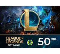 League of Legends Riot Points 50 BRL Key - BRAZIL