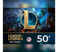 League of Legends Riot Points 50 USD Key - UNITED STATES