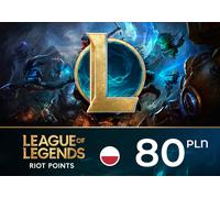 League of Legends Riot Points 80 PLN Key - POLAND