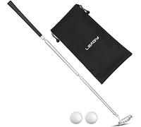 LEAGY Golf Putters for Men and Women Portable Two-Way Golf Putter with Two Golf Balls for Right and Left Handed Golfers Golf Clubs Set with Storage Bag Suitable for Juniors and Adults (Right)