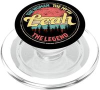 Leah The Woman The Myth The Legend Personalized Name PopSockets PopGrip for MagSafe
