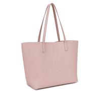 LeahWard The Sack Bag Vegan Leather Tote, Large Womens Shoulder Bag with Embossed Logo (Pink)
