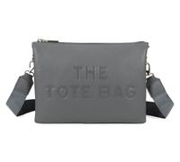 LeahWard Women's Cross Body Bag,Multiple Compartment Handbag,The Tote Bag (Grey)