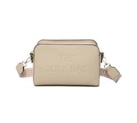 LeahWard Women's Cross Body Bag,Multiple Compartment Handbag,The Tote Bag (NUDE)