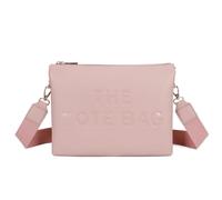 LeahWard Women's Cross Body Bag,Multiple Compartment Handbag,The Tote Bag (Pink)