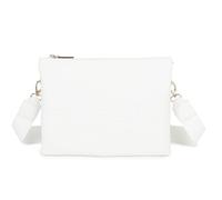 LeahWard Women's Cross Body Bag,Multiple Compartment Handbag,The Tote Bag (White)