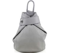 LeahWard Women's Geniune Real Leather Rucksack Holiday Weekend Backpack Bags J248 (Grey)