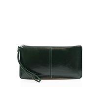 LeahWard Wristlet Strap Purse For Women, Women's Wallet Purse, Passport Card Holder Coin (D.Green)