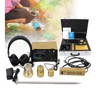 Leak Detection Sensor for Underground Water, Digital Display with Earphone, 3 Meter Detection Depth, 4 Frequency Modes for Home and Outdoor Use