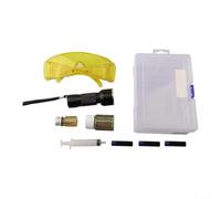 Leak Detector Kit with UV Light for AC Systems, Comprehensive Tool Set with Fluorescent Dye, Protective Glasses, Batteries, for Durable Case for Car and Home