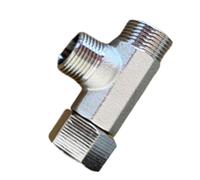 Leak Frees Brass T Pipe Fitting Compression Tees Adapter Shape Toilet Connector for Stable Toilet Hose Connection Not Rusts Joint