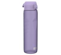 ION8 1 Litre Water Bottle, Leak Proof, Flip Lid, Carry Handle, Rapid Hydration, Dishwasher Safe, BPA Free, Contoured Grip, Ideal for Travel, Gym & Activity, Carbon Neutral Recyclon, 32oz, Light Purple