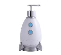 Leak Proof 400ml Rockets Shampoo Dispenser Bottle With Thickened Base Refillable Storage Bottle For Home Bath Kitchen Commercial Soap Dispenser For Hotel