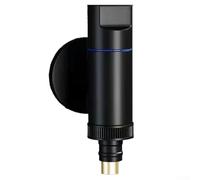 Leak Proof All Copper Washing Machine Faucet Featuring Advanced Automatic Water Stop Technology (Single outlet Black)