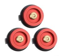 Leak-Proof Camping Stove Adapter 3pcs for Hiking Trips(Red) | Converts bayonet lock to screw thread, fits for primus for jetboil, 3-pack value set, leak- for proof design