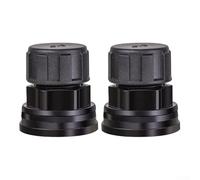 Leak Proof Design Bulkhead Fitting with 34 Inch GHT Male and 12 Inch NPT Female for Project Peace of Mind (2pcs)