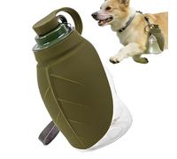 Leak-Proof Dog Water Bottle, 2-in-1 Food Dispenser for Pets, Portable Water Dispenser Dogs, Cats, Bunnies, Hamsters, Ideal for Outdoor Camping, Crates, Cages, and Kennels on the Go