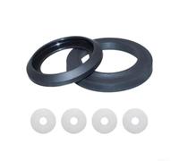 Leak-Proof for rv Toilet Base Seal for Style II Leak-Proof for | Fits for thetford for Style for lite, Style II, Residence; stops leaks, blocks , 4.8 inch diameter, for black silicone