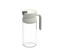 Leak-Proof Glass Oil Dispenser 600ml Auto Open Close | Leak- for proof silicone seal, prevents spills in cabinet, safe storage, 600ml capacity, reduces refills